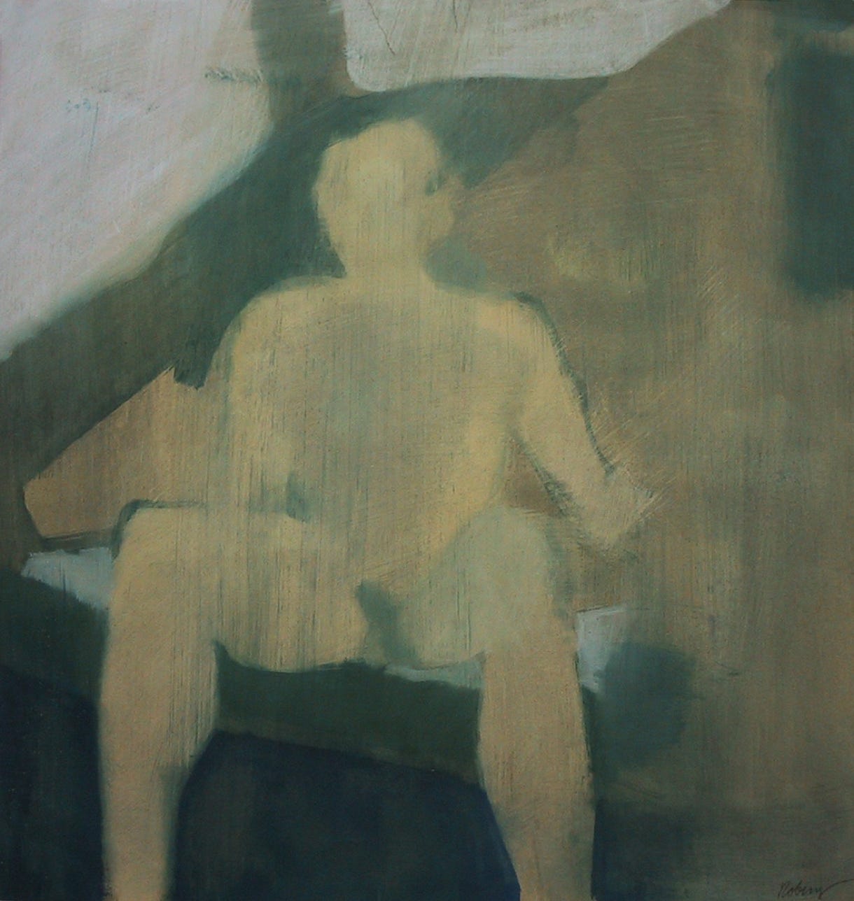 47x44,5 cm, oil on paper, 1998