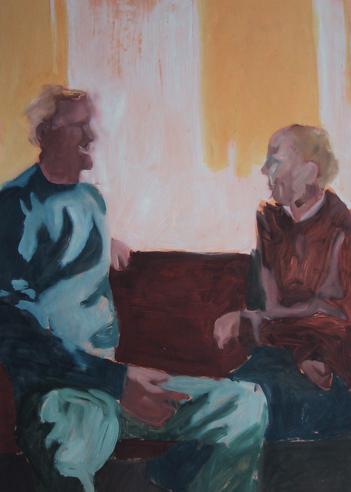 80x56,5 cm, oil on paper, 1998
