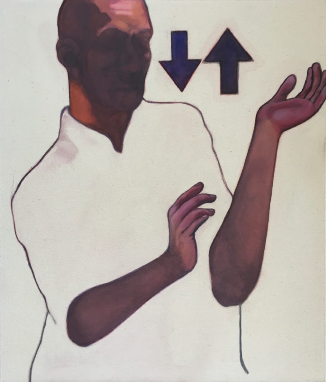 70x60 cm, oil on canvas, 2019