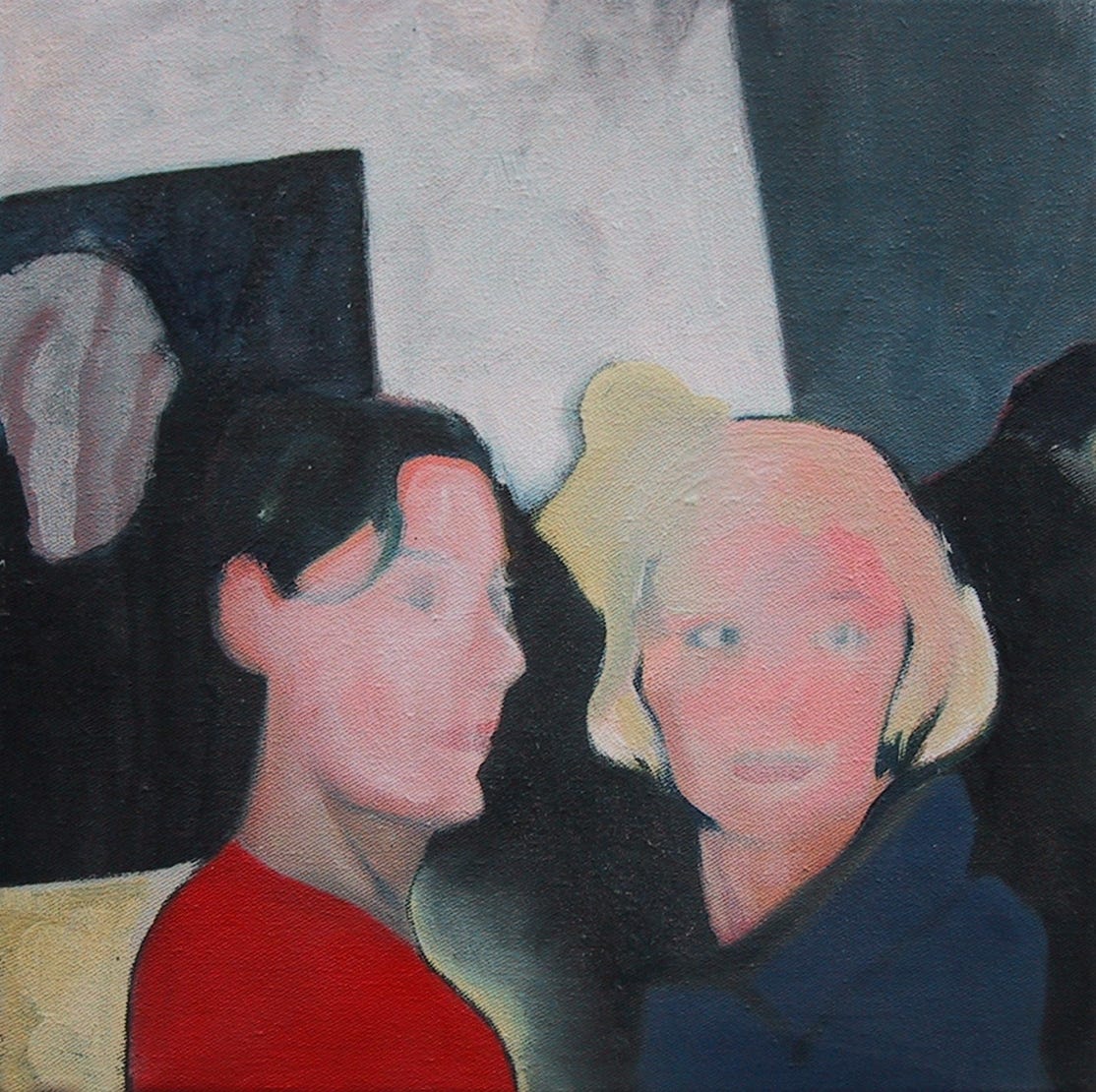 25x25 cm, oil on canvas, 2000