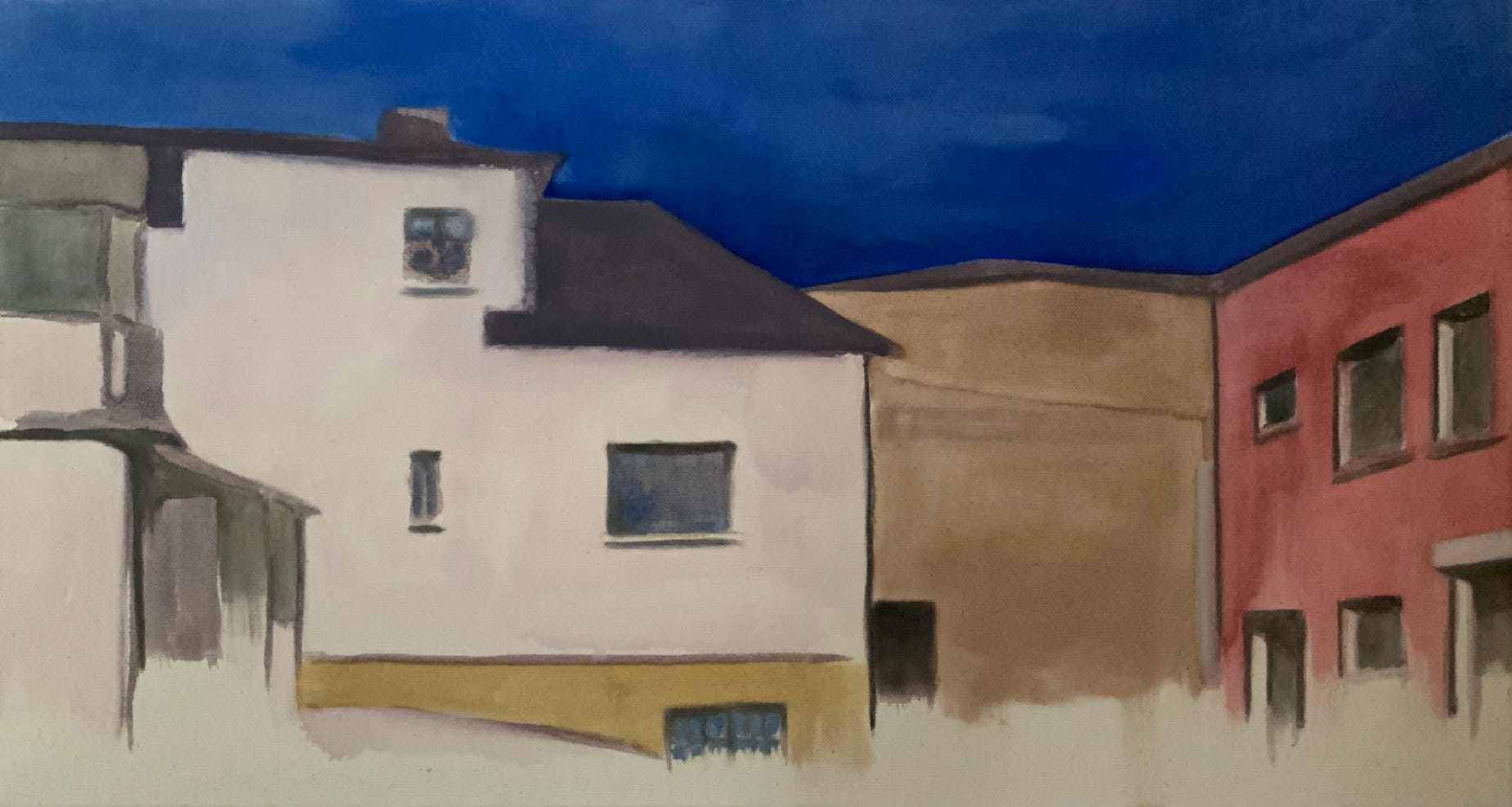 35x65 cm, oil on canvas, 2020