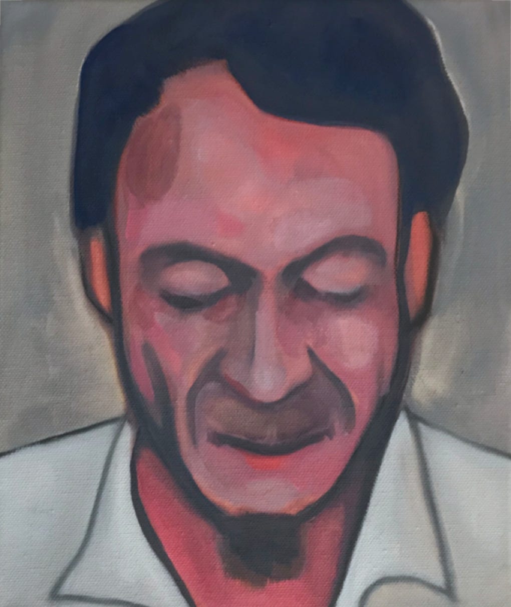 30x25 cm, oil on canvas, 2021
