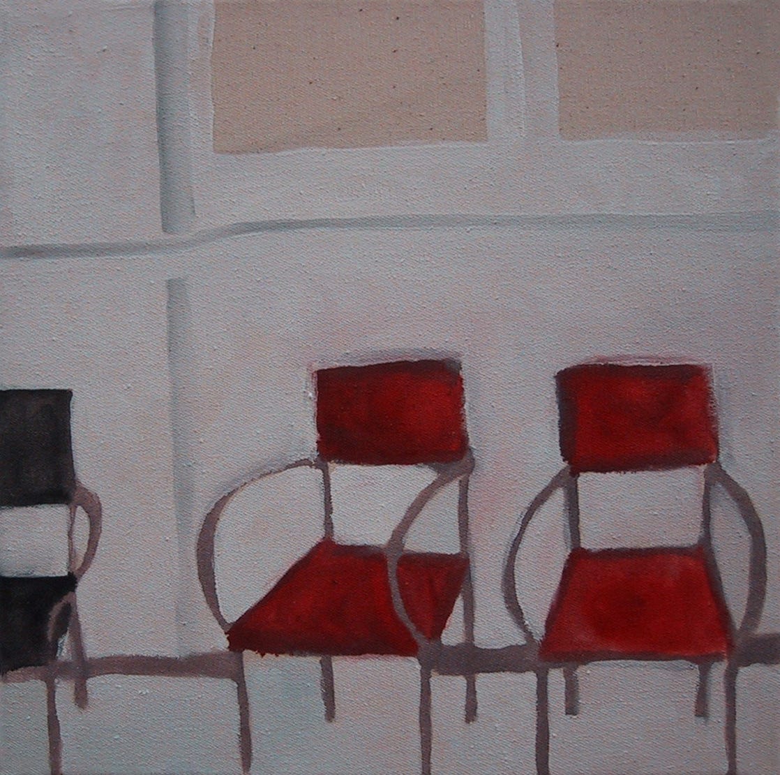 25x25 cm, oil on canvas, 2000