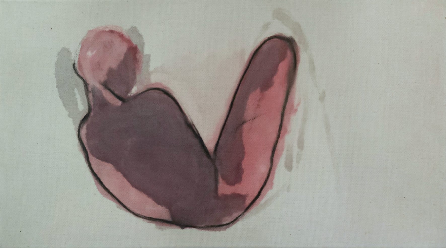 25x44 cm, oil on canvas, 2020