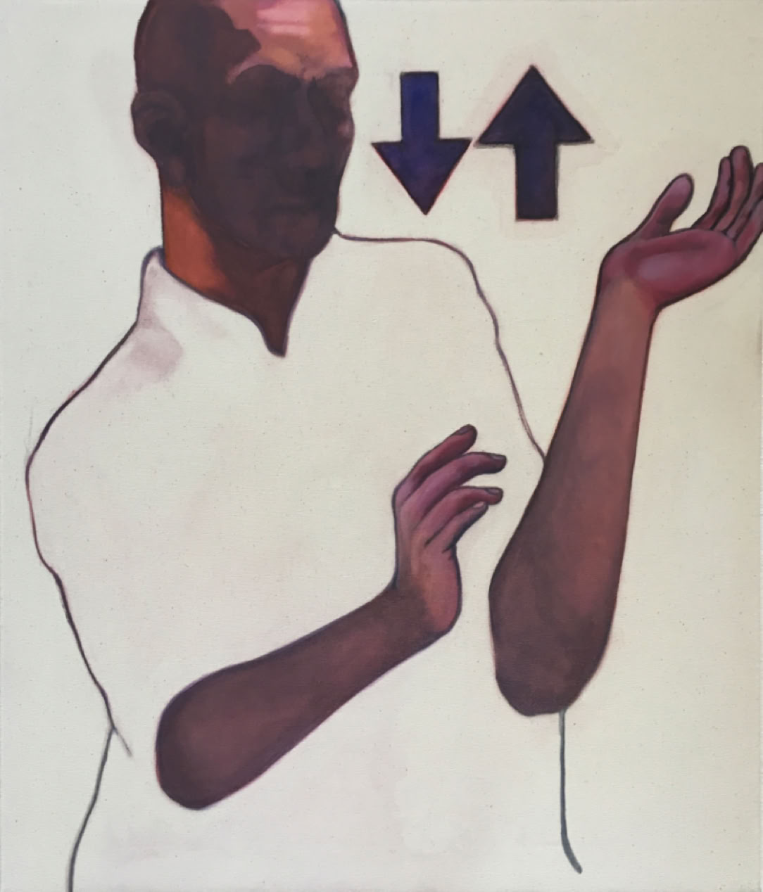 70x60 cm, oil on canvas, 2019