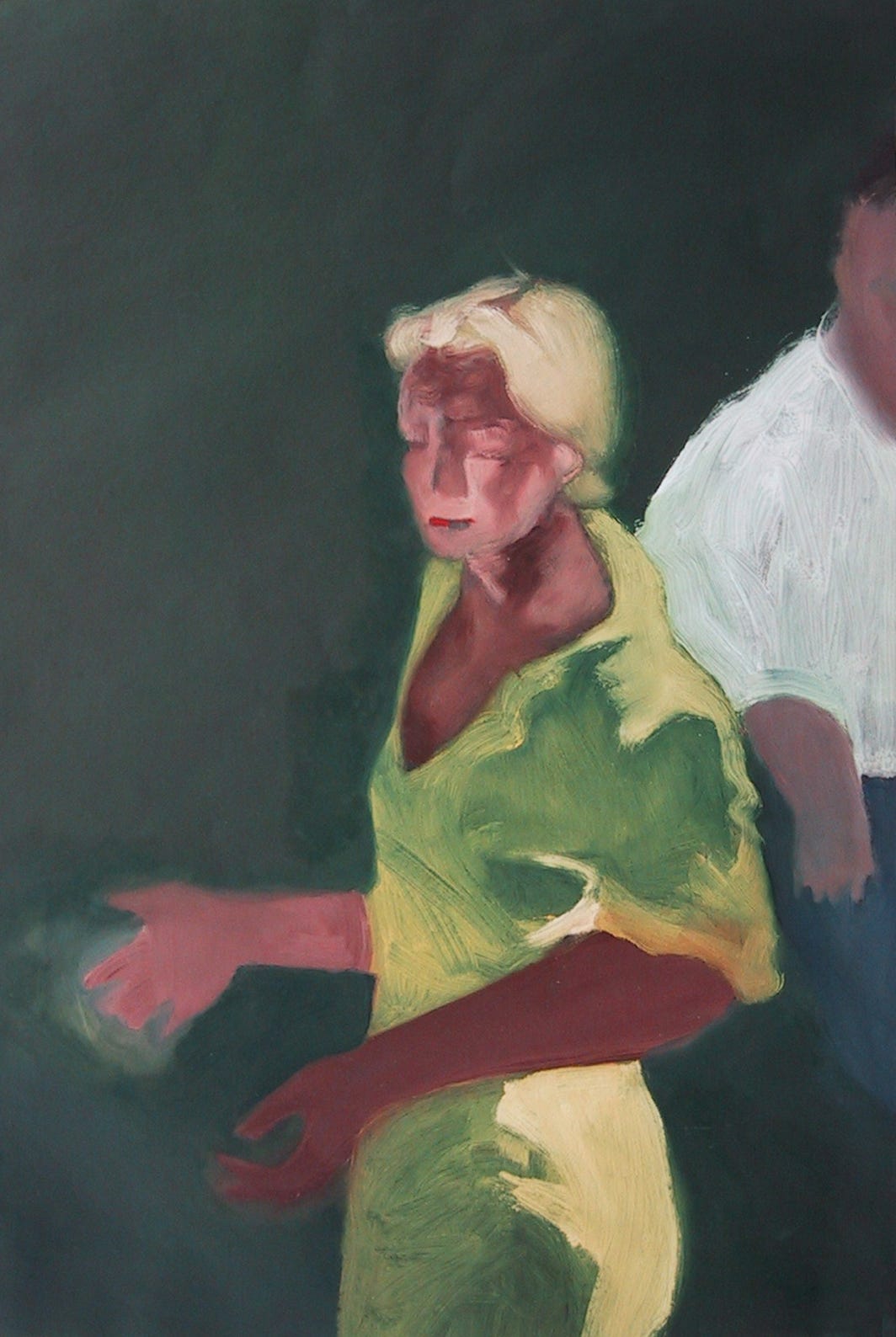 56,5x39 cm, oil on paper, 1998