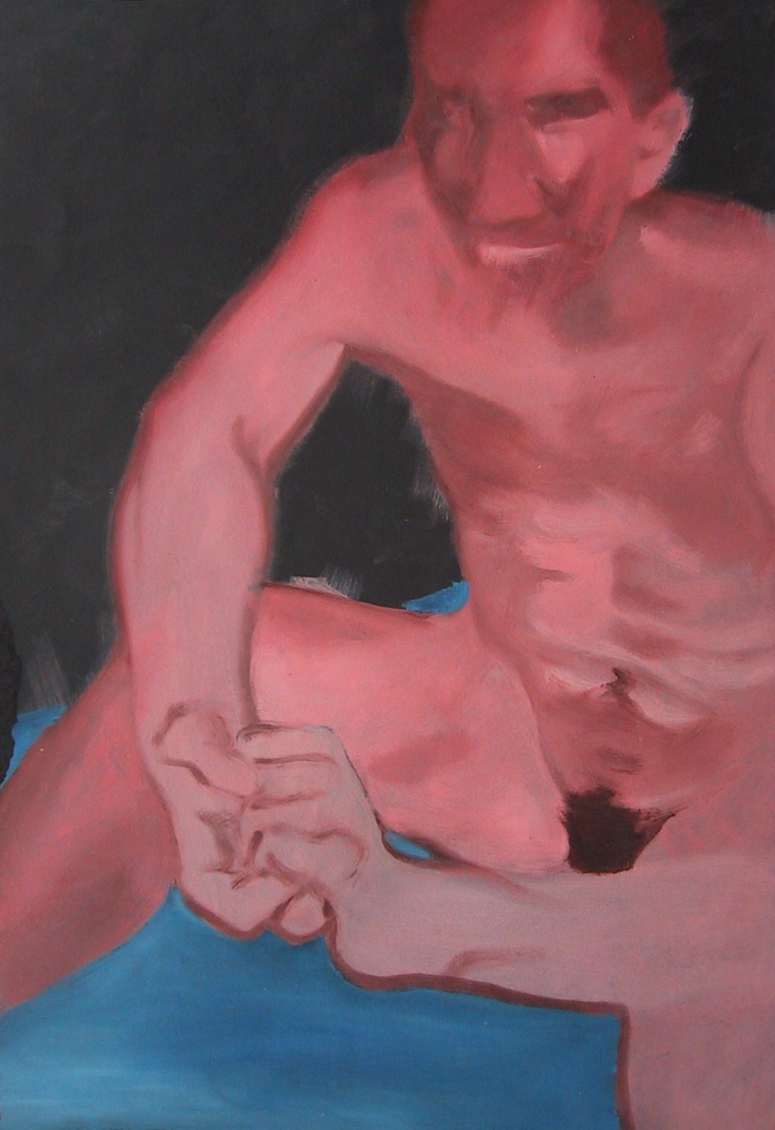 56,5x39 cm, oil on paper, 1998