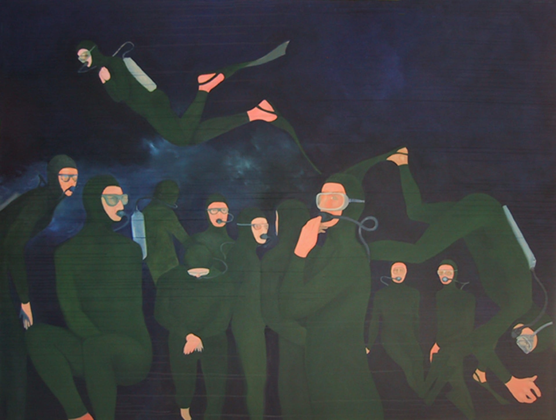 120x160 cm, oil on canvas, 2005