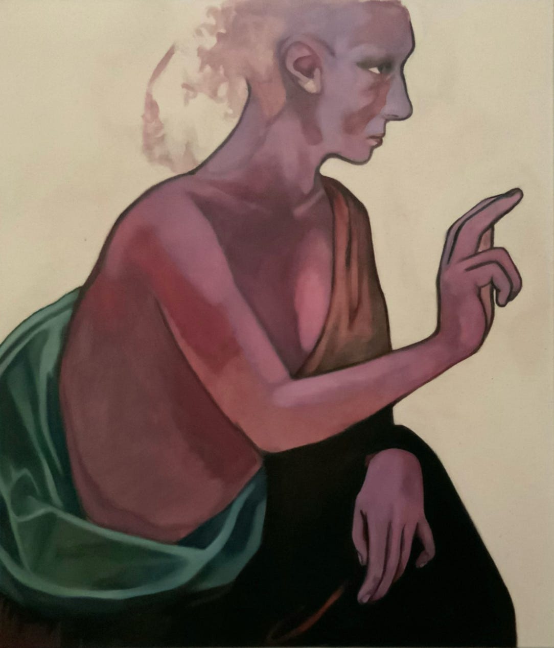 70x60 cm, oil on canvas, 2021