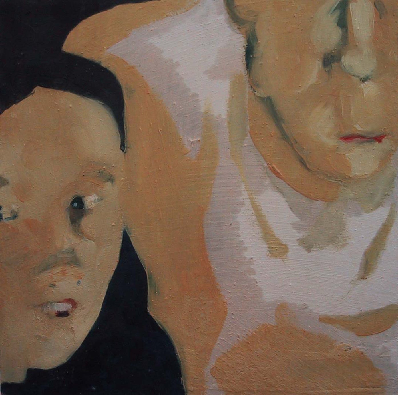 40x40 cm, oil on wood, 1995