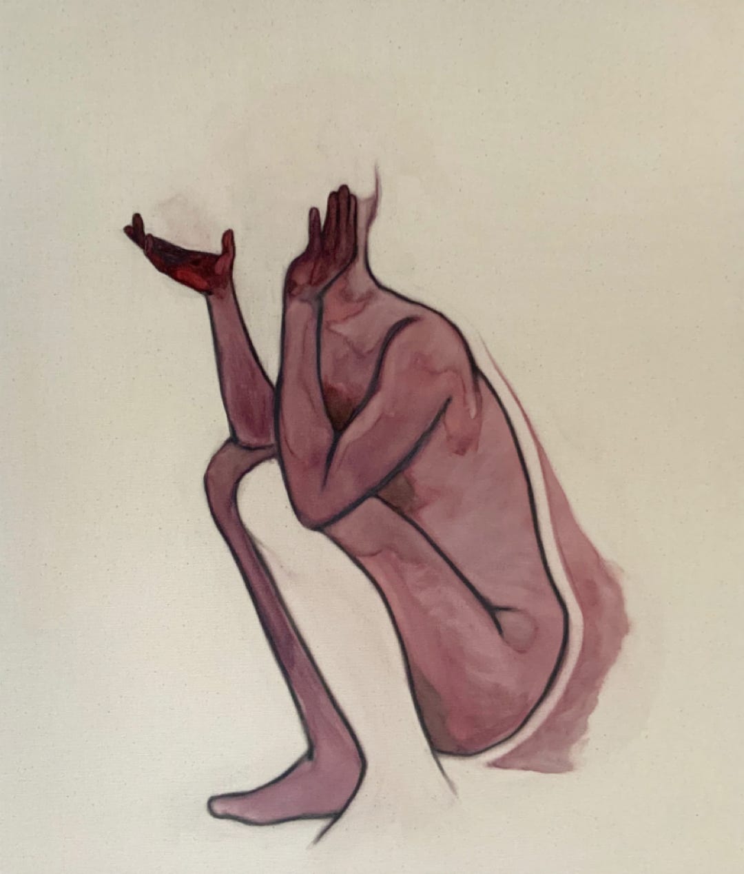 70x60 cm, oil on canvas, 2021
