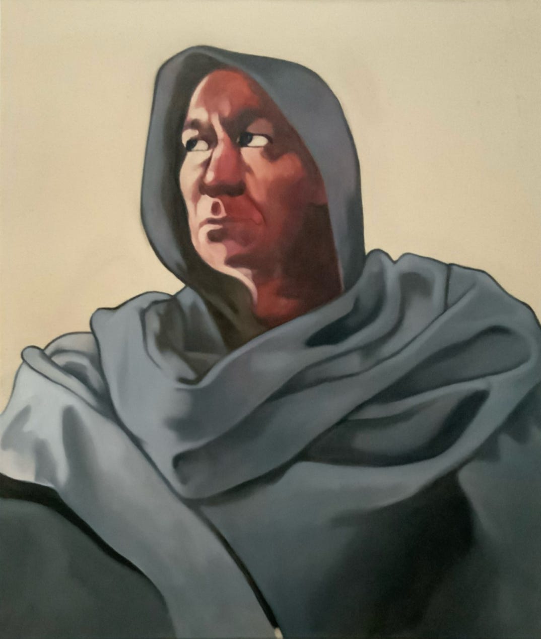 70x60 cm, oil on canvas, 2021