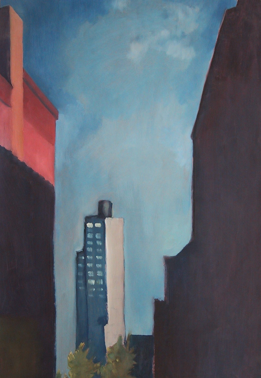 82x57 cm, oil on paper, 1998