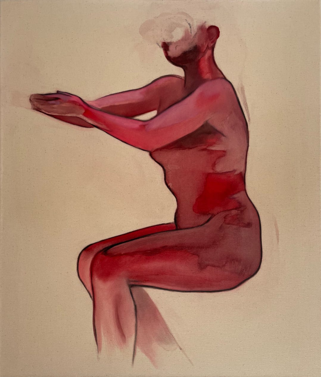 70x60 cm, oil on canvas, 2024