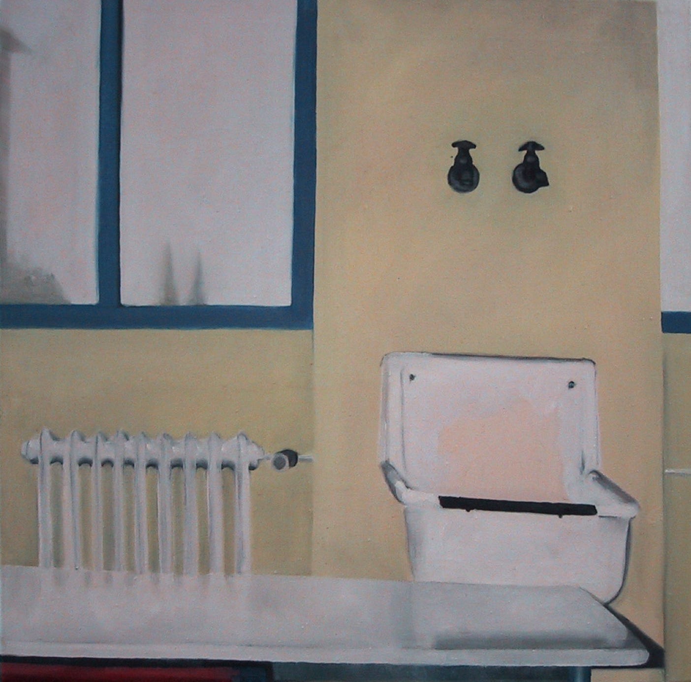 60x60 cm, oil on canvas, 1995