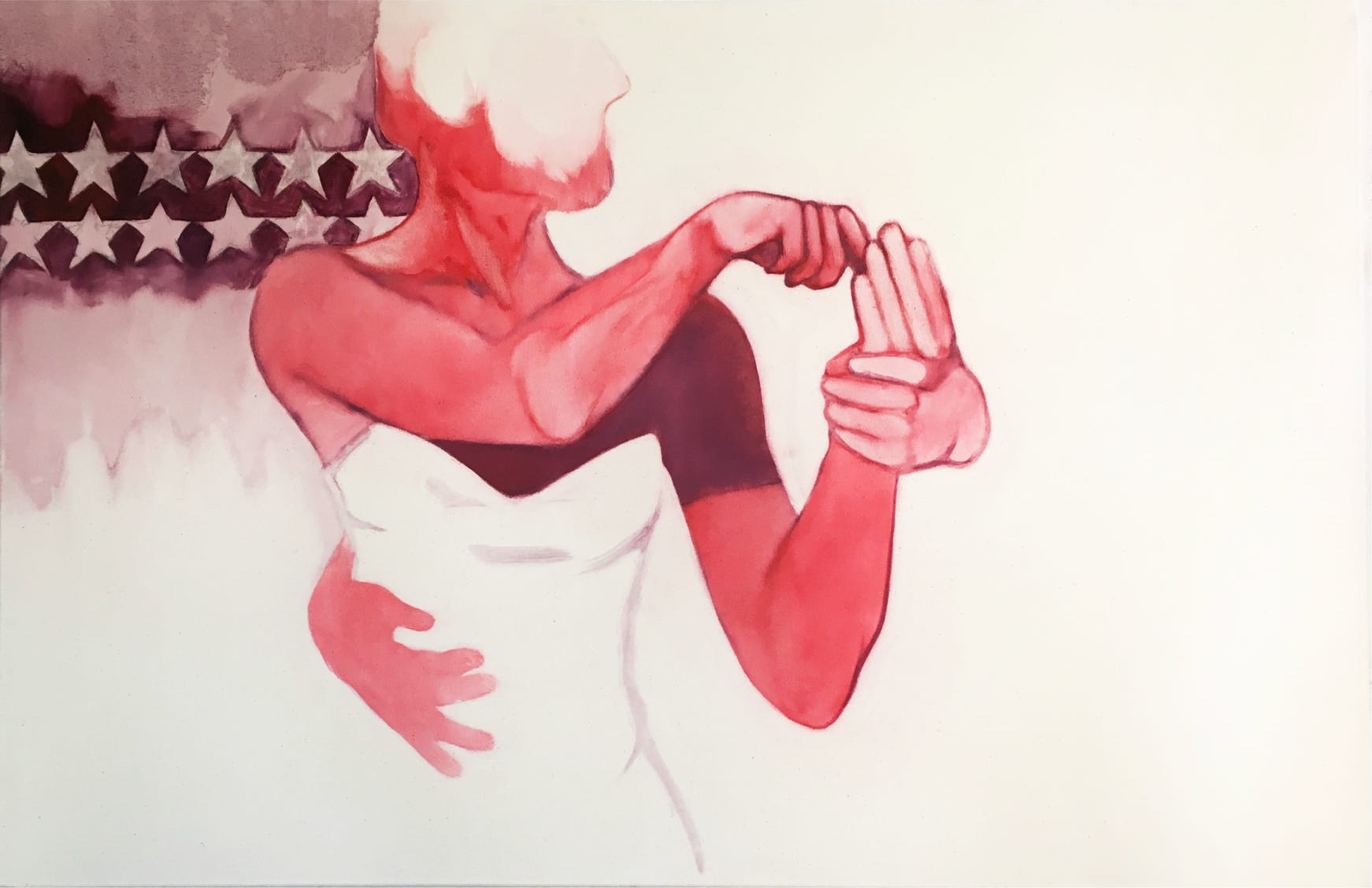 66x102 cm, oil on canvas, 2018