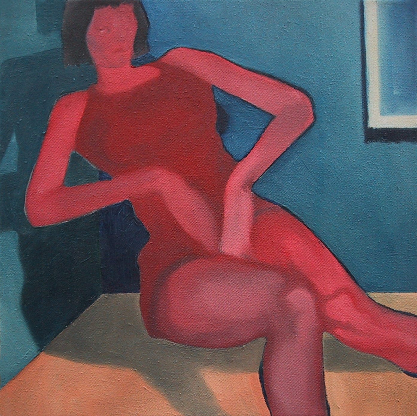 25x25 cm, oil on canvas, 1999