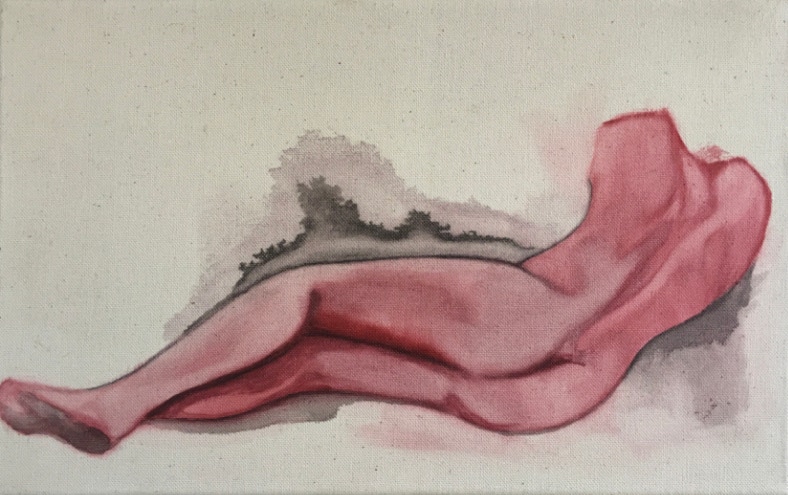 25x40 cm, oil on canvas, 2019