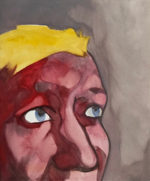 30x25 cm, oil on canvas, 2021