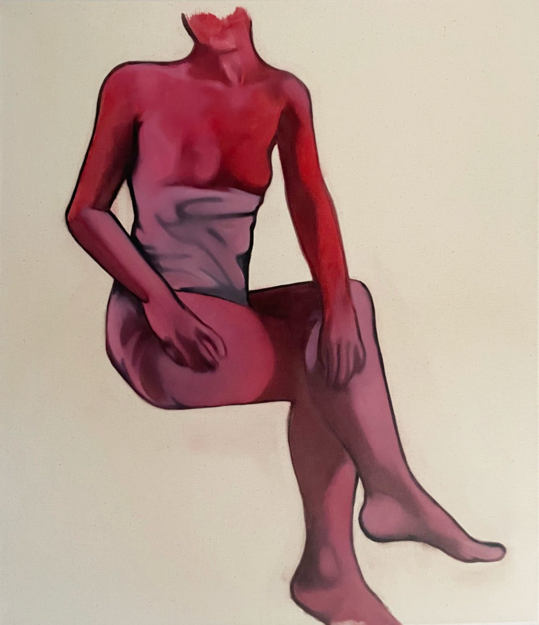 70x60 cm, oil on canvas, 2023