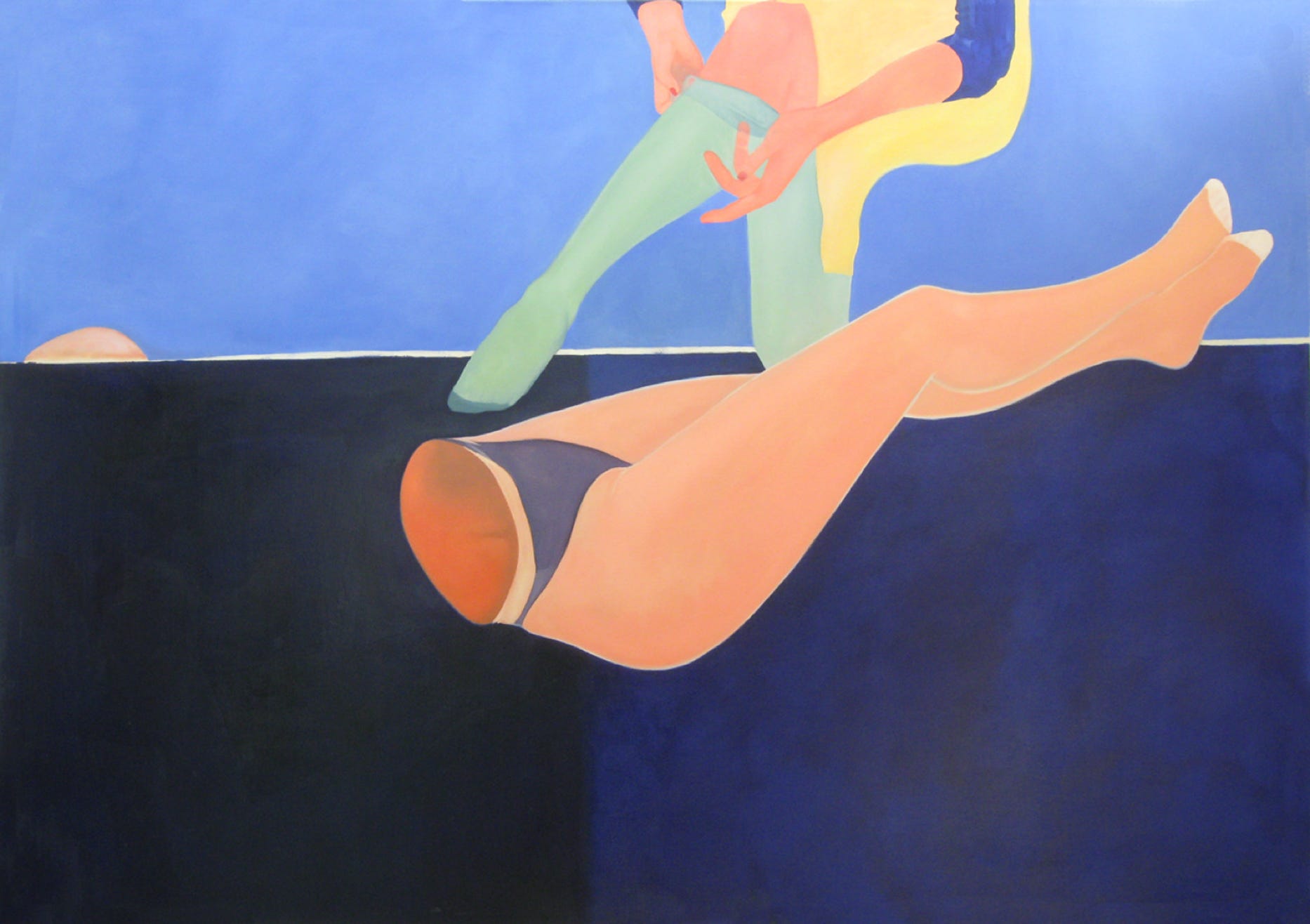 105x150 cm, oil on canvas, 2002