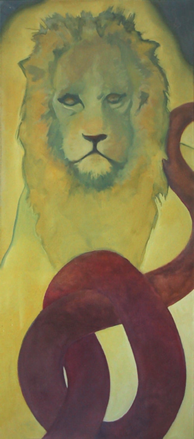 90x40 cm, oil on canvas, 2004