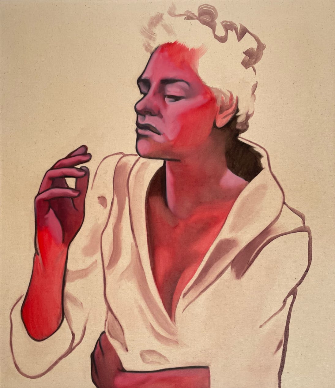 70x60 cm, oil on canvas, 2024